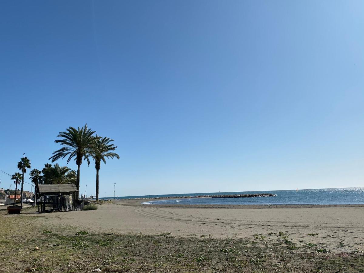 Casa Carmen Primera Linea De Playa Málaga Esterno foto